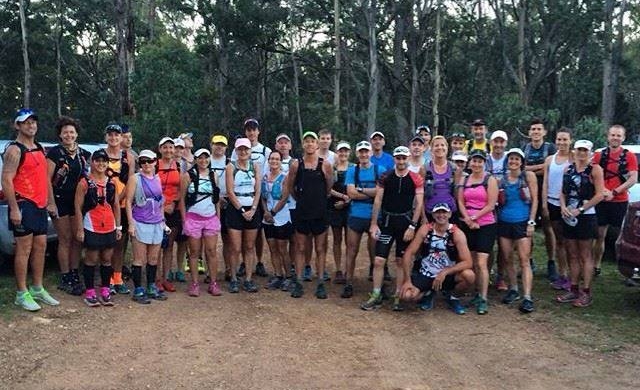 Run Crew at 6 Foot Track race